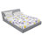 Ambesonne Fitted Sheet & Sham Set-107093893-106719654