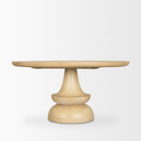 Ab Round Solid Wood Dining Table