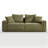 88.58'' Uphostery Sofa with Square Arms-682264674