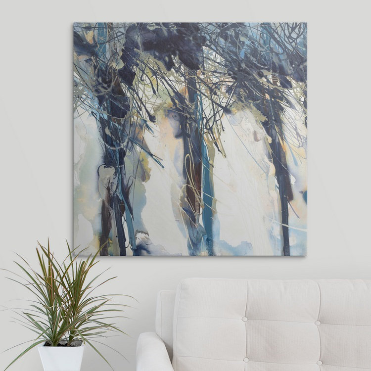 «Dynamics II», reproduction d'art Funkley, H 35 po x l 35 po x 1,5 po, Toile