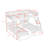 Full over Twin & Twin 3 Drawer Triple / Quad Bunk Bed with Shelves by Harriet Bee-1621265481