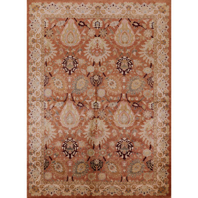 Tapis oriental orange Paley