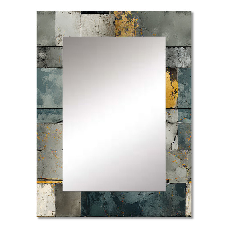 Hedya - Modern Rectangular Wall Mirror, 32 po x 24 po