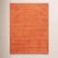 Tapis rouille en laine Danette-82516389