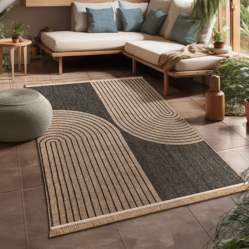 Cologne Geometric Area Rug, Rectangle 80 x 150cm