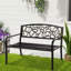 Banc d'extérieur en métal Laurieanne-1801557459