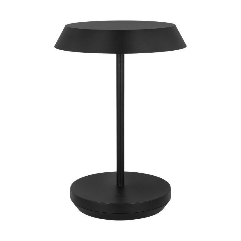 Tepa Short Accent Rechargeable Table Lamp, Black