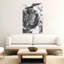 «Mossy Organic Rustic Abstract Moss Forest Nature», reproduction d'art murale-129968216