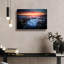 «Red Sky At Dusk» par Rick Berk, art mural en verre acrylique-677096937