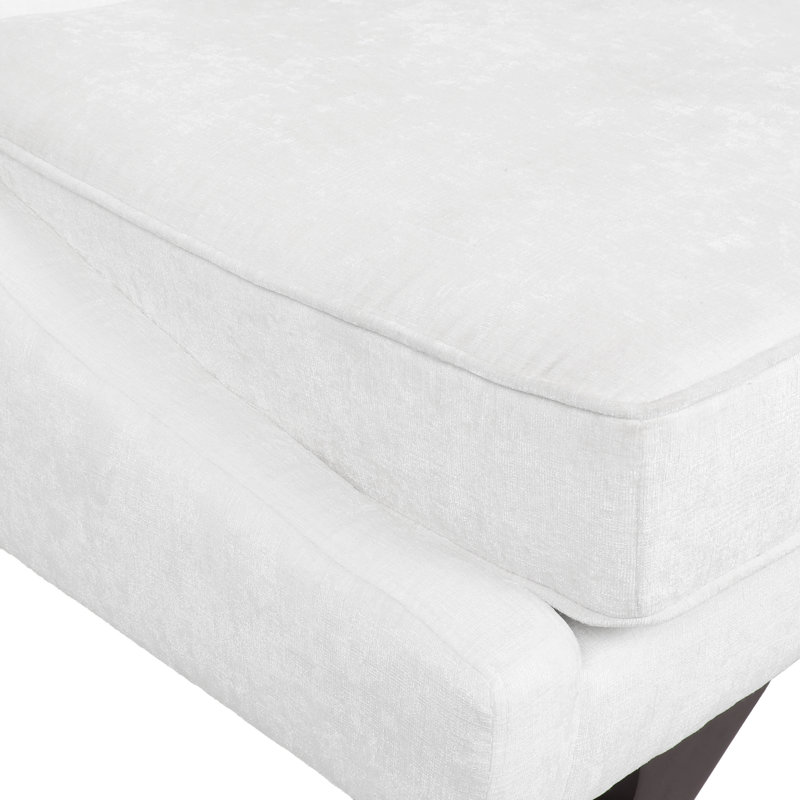 Chaise longue Orientation, Polyester ivoire