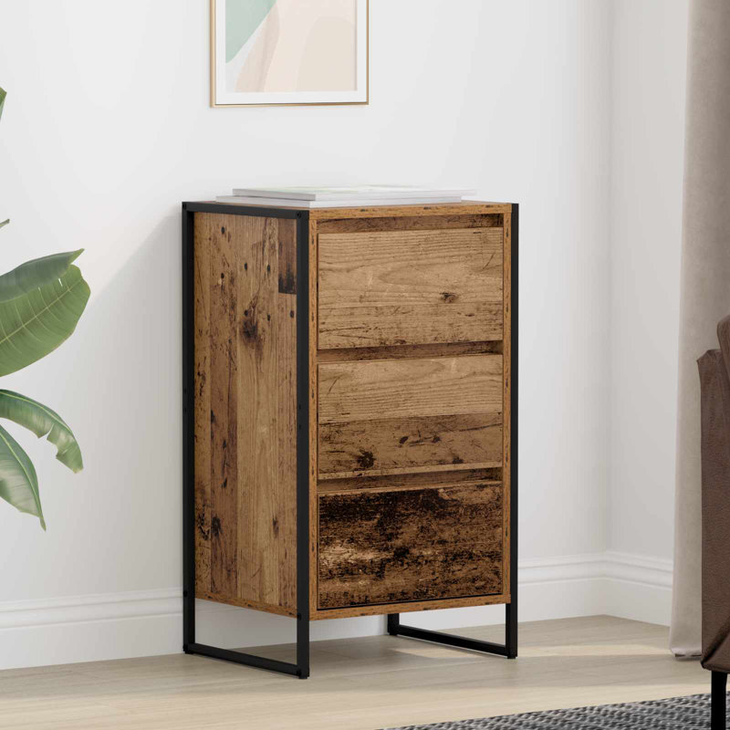 42cm Sideboard, Old Wood