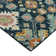 Tricity Traditional Navy Hand-Hooked Area Rug