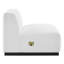 Chaise sans accoudoirs rembourrée en tissu Conjure Channel-1113153770