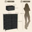 80 cm W Chest of 8 Drawers