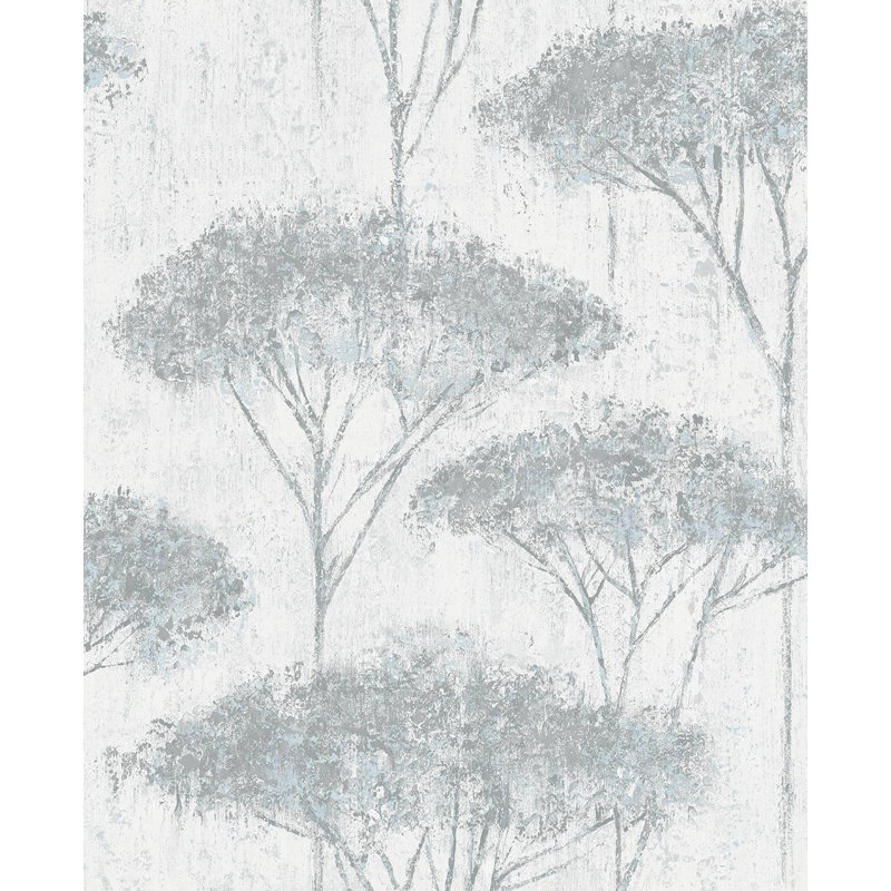 Zastrow Floral Roll, Eggshell/Powder Blue
