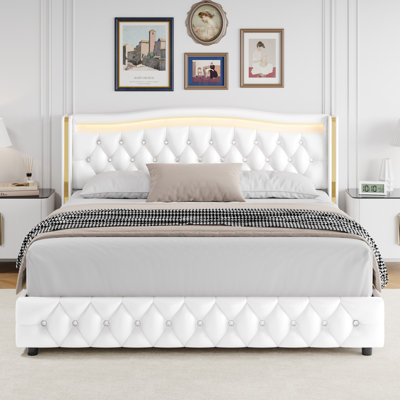 Areyon Upholstered Storage Bed