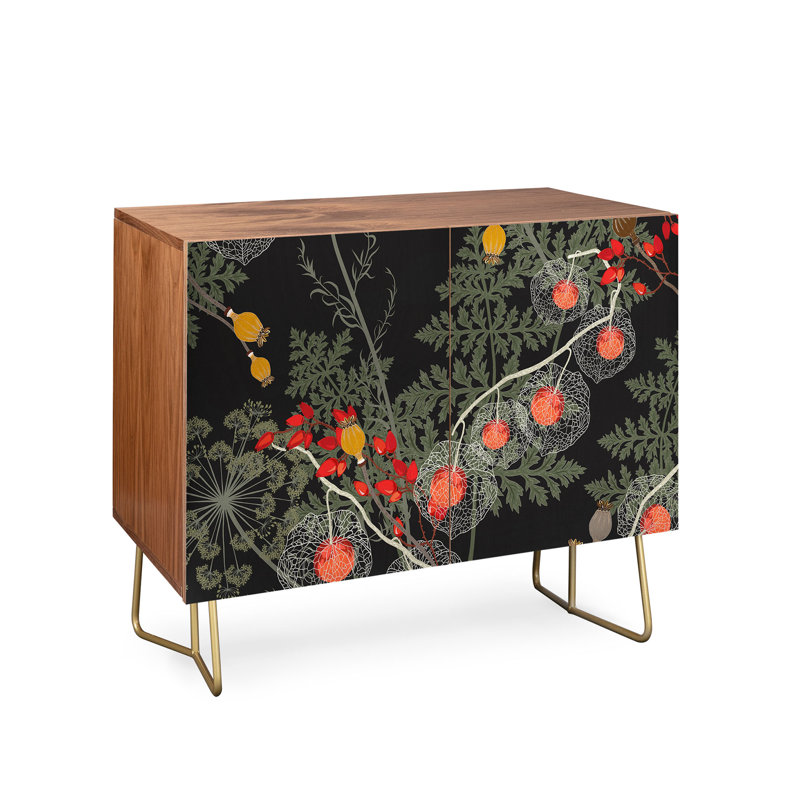 Iveta Abolina Citlali Night 2 Door Credenza Cabinet