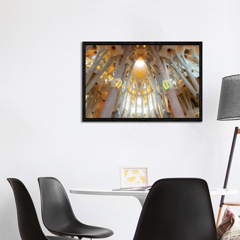 Cathedral by Ben Heine - Print on Canvas, 101.6 cm H x 66.04 cm W, Black Framed