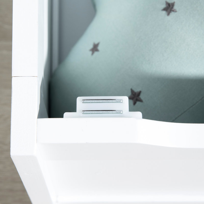 Banc de rangement pour tout-petits avec grand intérieur de 27 L, siège de rangement pour enfants avec rangement pour meubles de salle de jeux pour tout-petits, meubles de chambre à coucher pour enfants, organisateur de jouets et bac de rangement