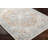 Beliveau Kips Bay Oriental Machine Woven Area Rug in Orange/Light Blue/Beige-70927116