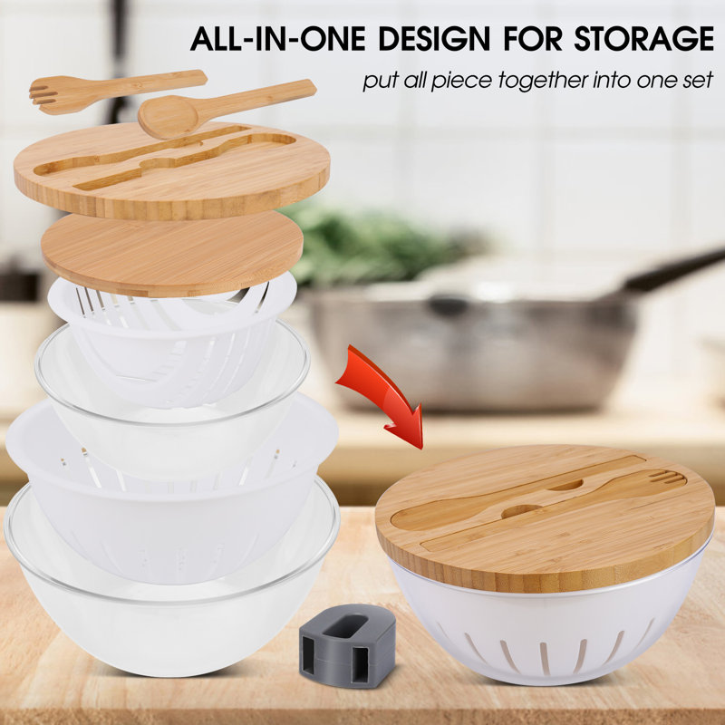 10-in-1 Salad Bowl Set