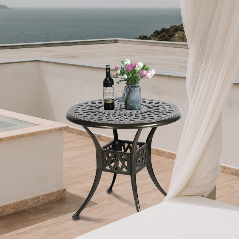 Table bistro Hovag Luti, Bronze