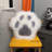Cute cat Paw Plush Pillows-105208276