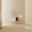 Meuble-lavabo à fermeture en douceur 36 po avec lavabo et petites tablettes de rangement
