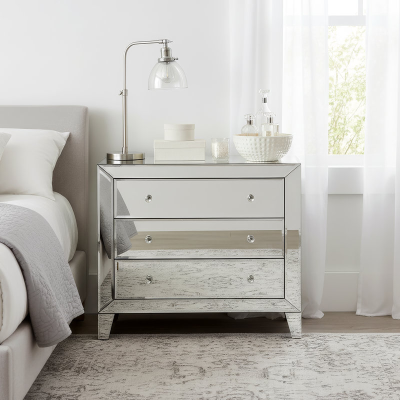 Emily Mirrored Drawer Chest
