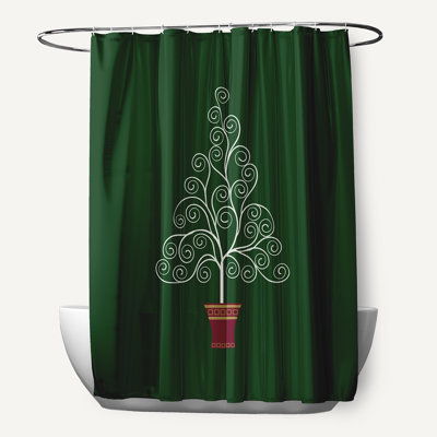 Kimberlys Floral Shower Curtain