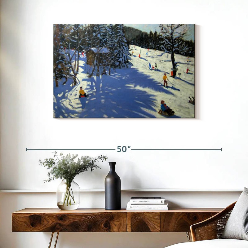 Sireci Mountain Hut Morzine, 24" H x 36" W