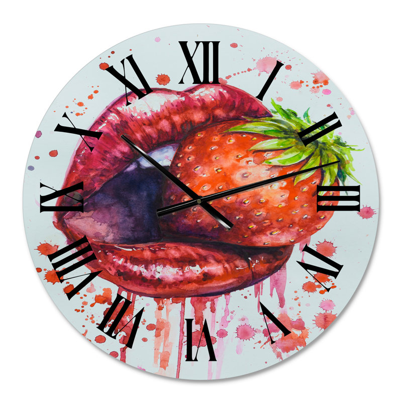 Horloge murale rouge, Moyenne