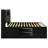 Jazz Black Eastern King Storage Bed