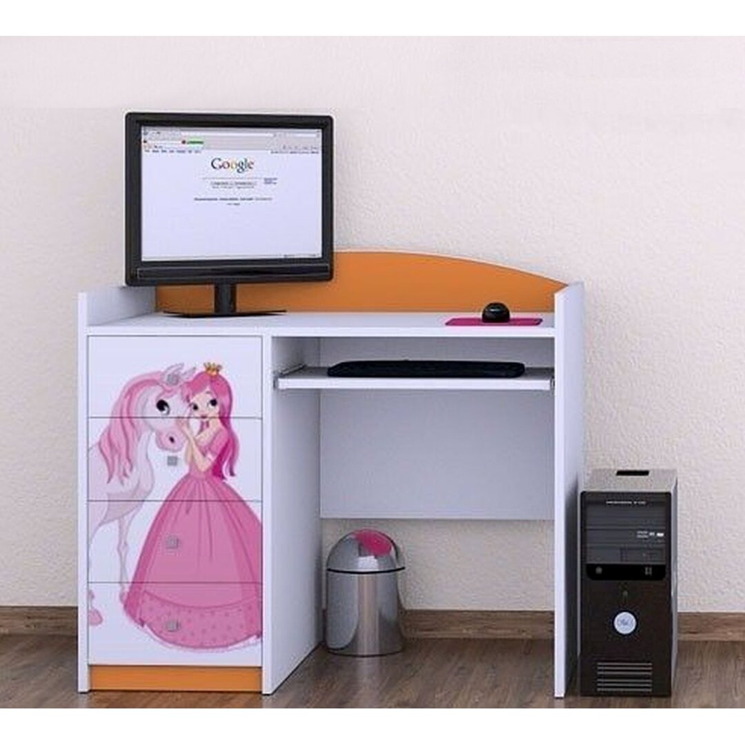 100 cm Computertisch Lime