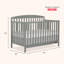 Lit de bébé convertible 5 en 1 Dream On Me Jpma & Greenguard Gold-2026578289
