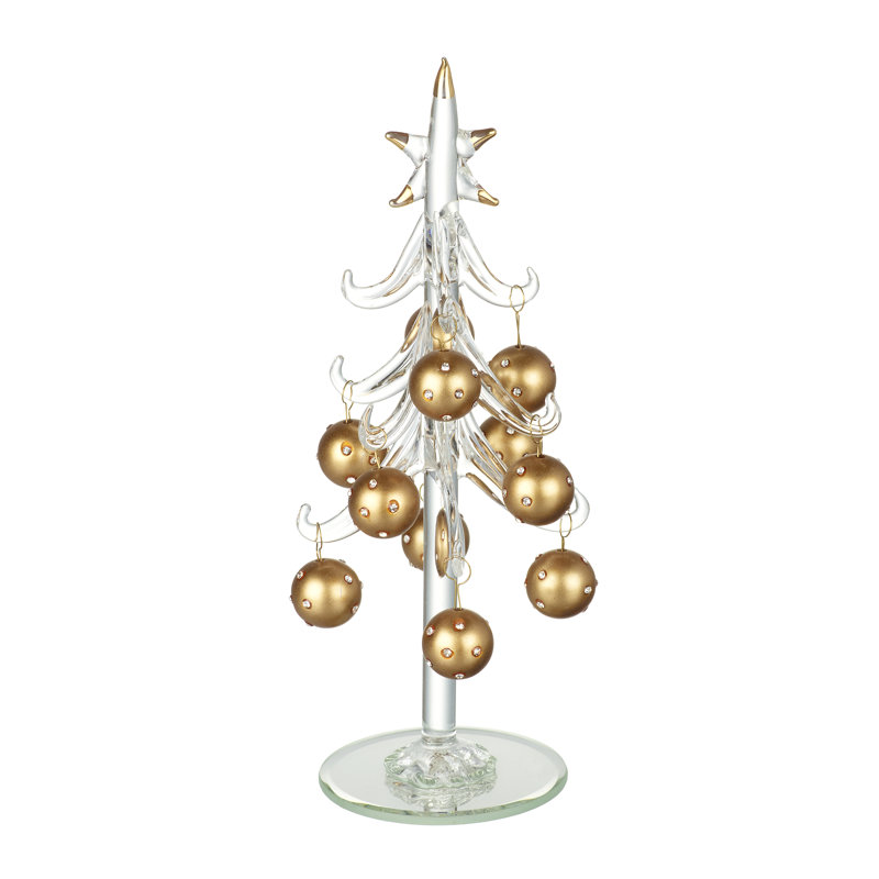20cm Glass Hanging Figurine Ornament