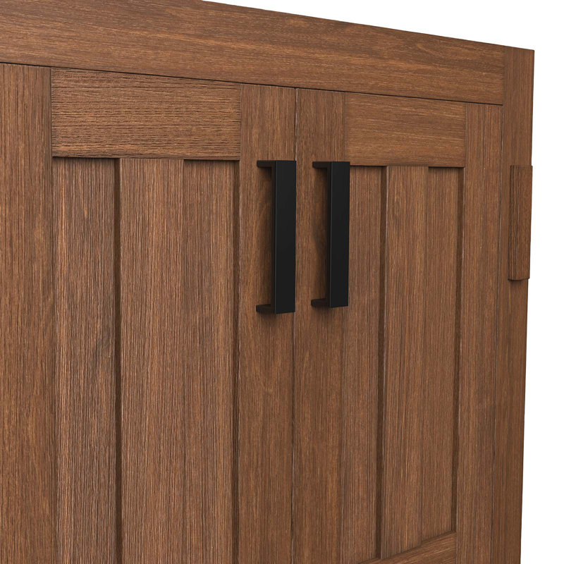 Ashlyn 24" Walnut Wood Bathroom Vanity Cabinet