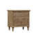 Rahul 28'' Tall 2 - Drawer Nightstand with USB in Brown