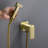Elongated Wall Mount Bidet with Faucet-71242958