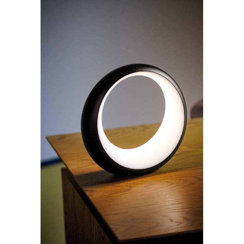 Hoopik LED Outdoor Table Lamp, Liquorice
