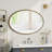 Iron Art Oval Retro Mirror (Includes Mirror Only)-782847361
