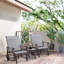 Fauteuil oscillant d'extérieur Outsunny