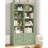 Kirklyn 6-Tier Standard Bookcase with 4 Drawers-113649153