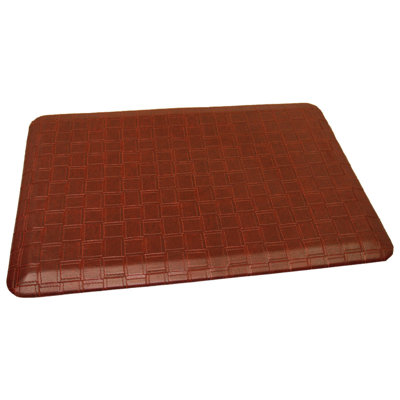Didonato Solid Color Water Resistant Anti Fatigue Kitchen Mat