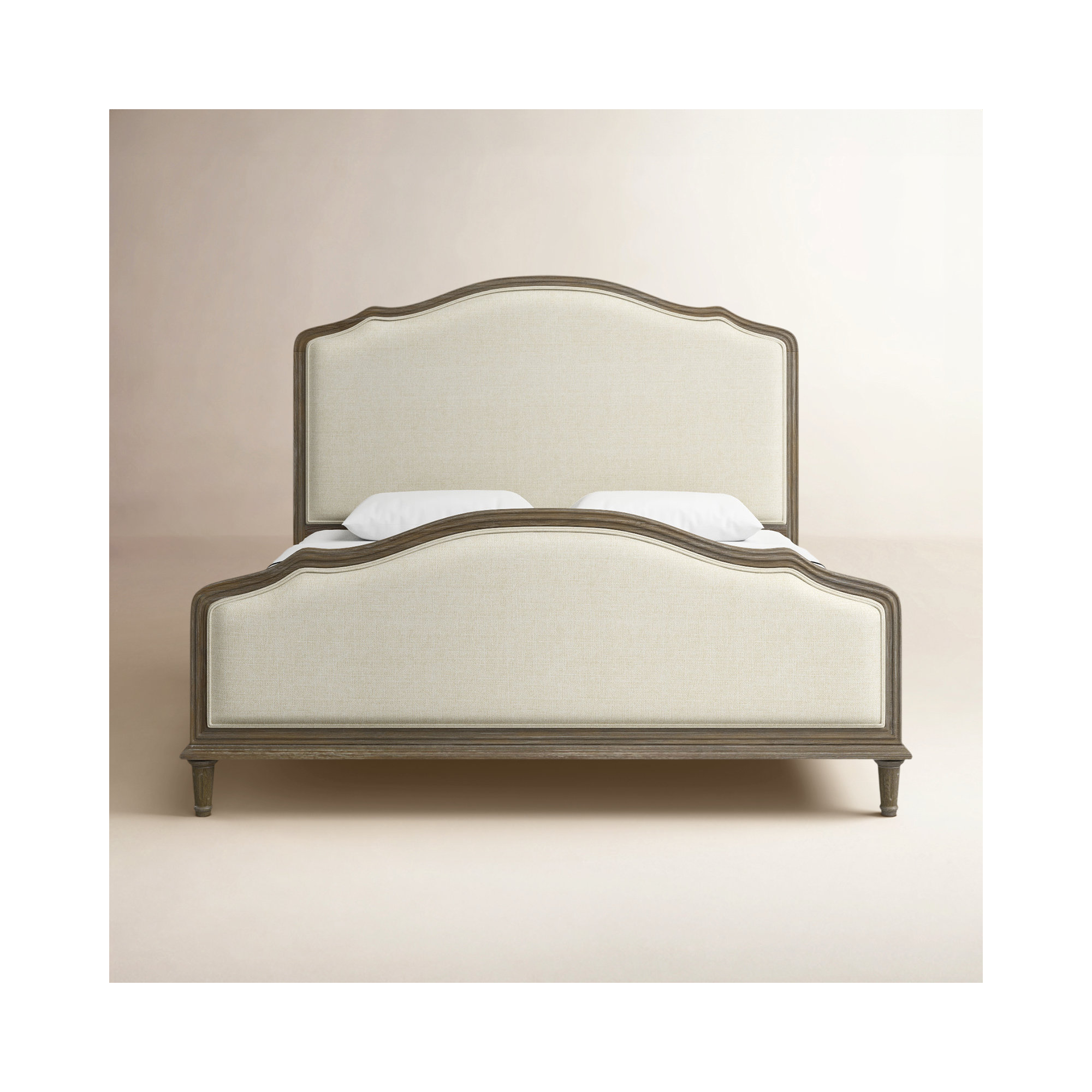 Watson Upholstered Bed, King, Studio Gray