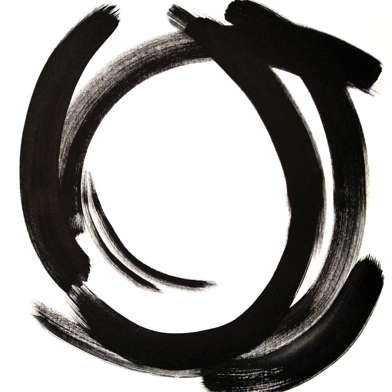 Intersection II by Alison Jerry - Wrapped Canvas Painting, 122cm H x 122cm W x 3.8cm D