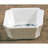 Bamboo 4 oz. Melamine Square Bowl