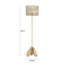 Lampe sur pied en bois