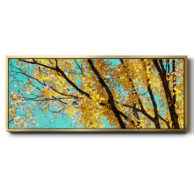 Tapisserie d'automne IV - toile encadrée, H 20 po x l 50 po