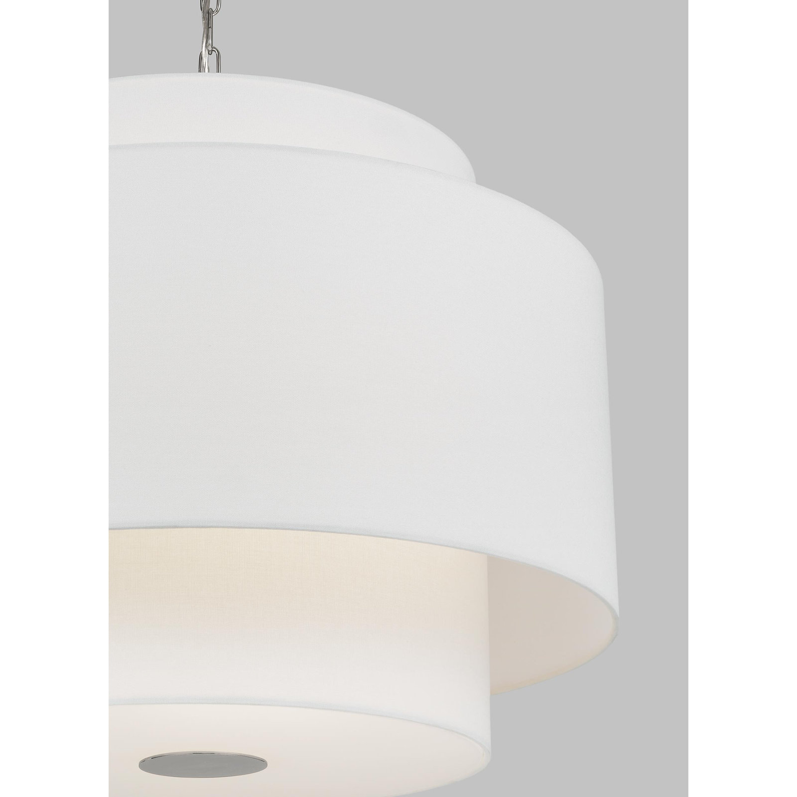Tanyel Pendant, Polished Nickel